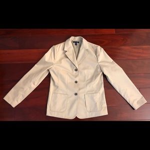 Lands’ End Cream Blazer Sz 6